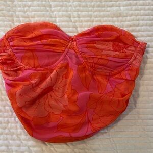 Zara Pink and Orange Floral Accessory